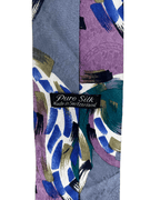 Retro Geometric Swirl Tie - Funkify