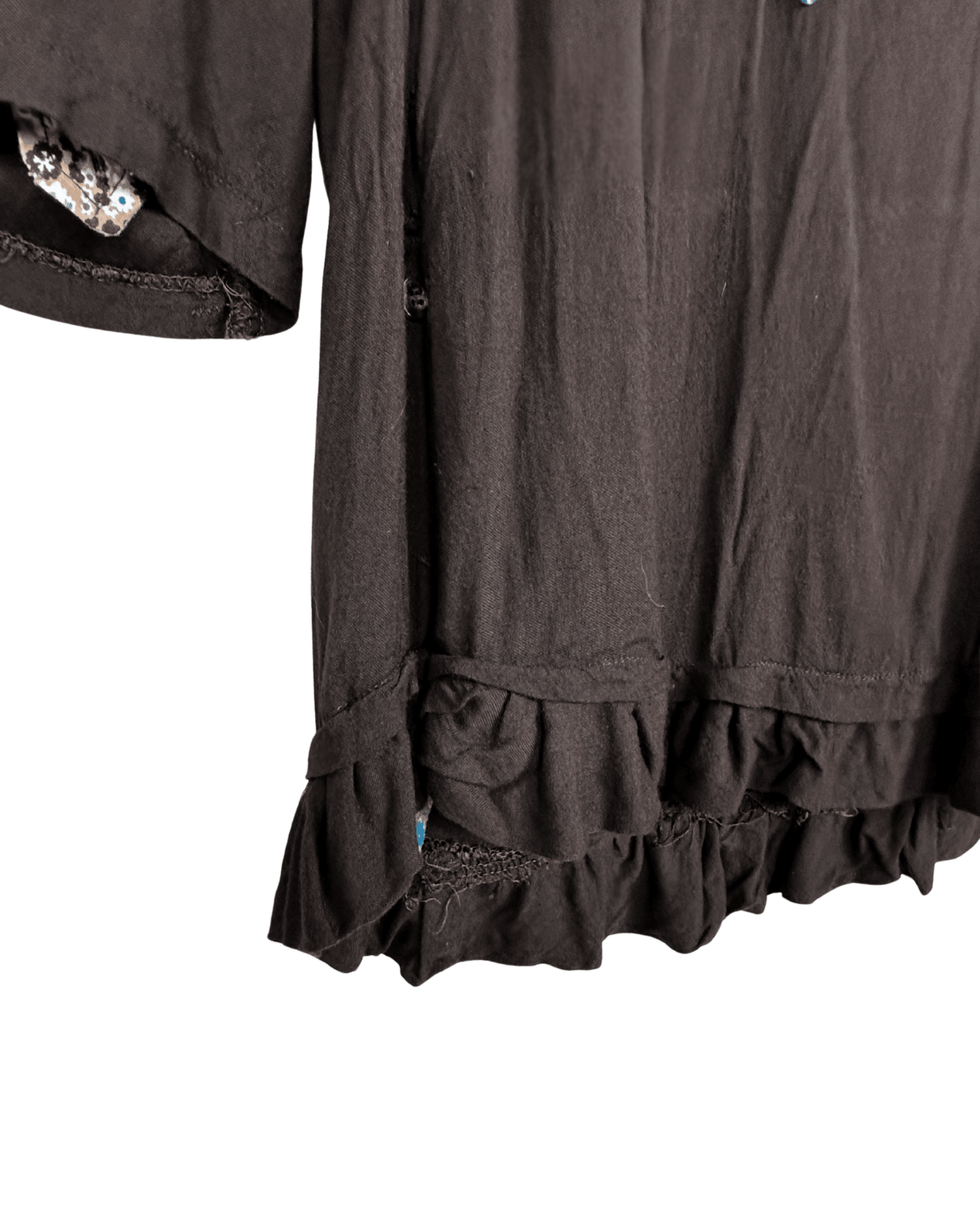Retro Harajuku Style Brown Shirt | Rocker Girl Graphic - Funkify