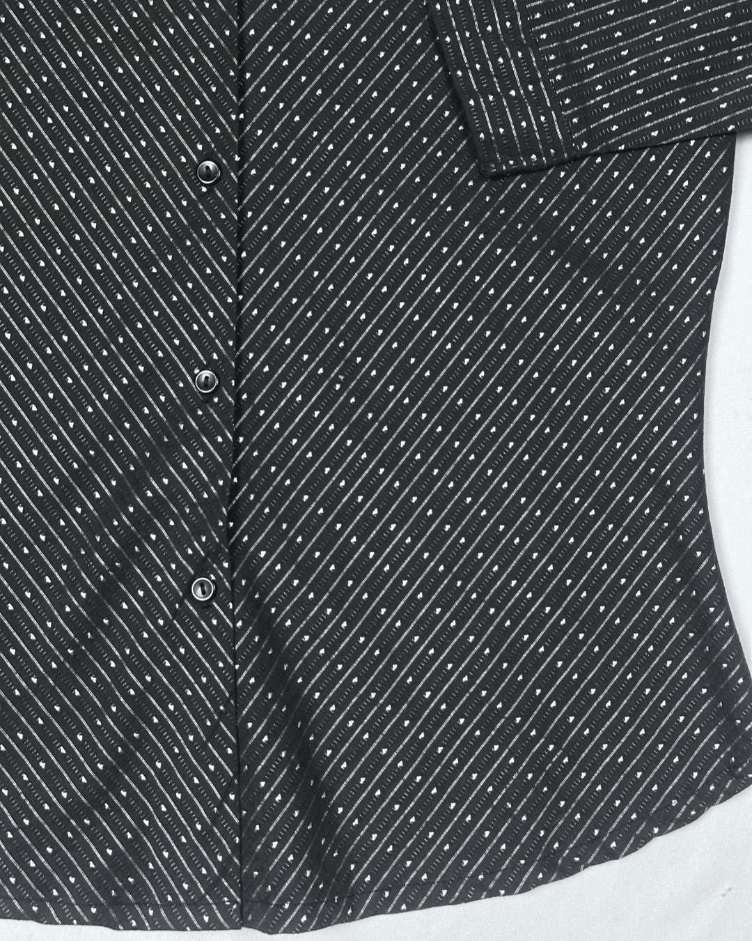 Retro Henny Micro Dot Fitted Shirt - Funkify