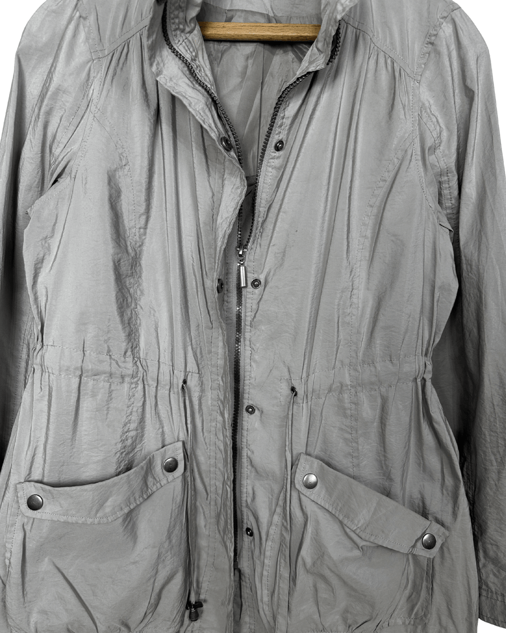 Retro Lightweight Nylon Windbreaker small - Funkify