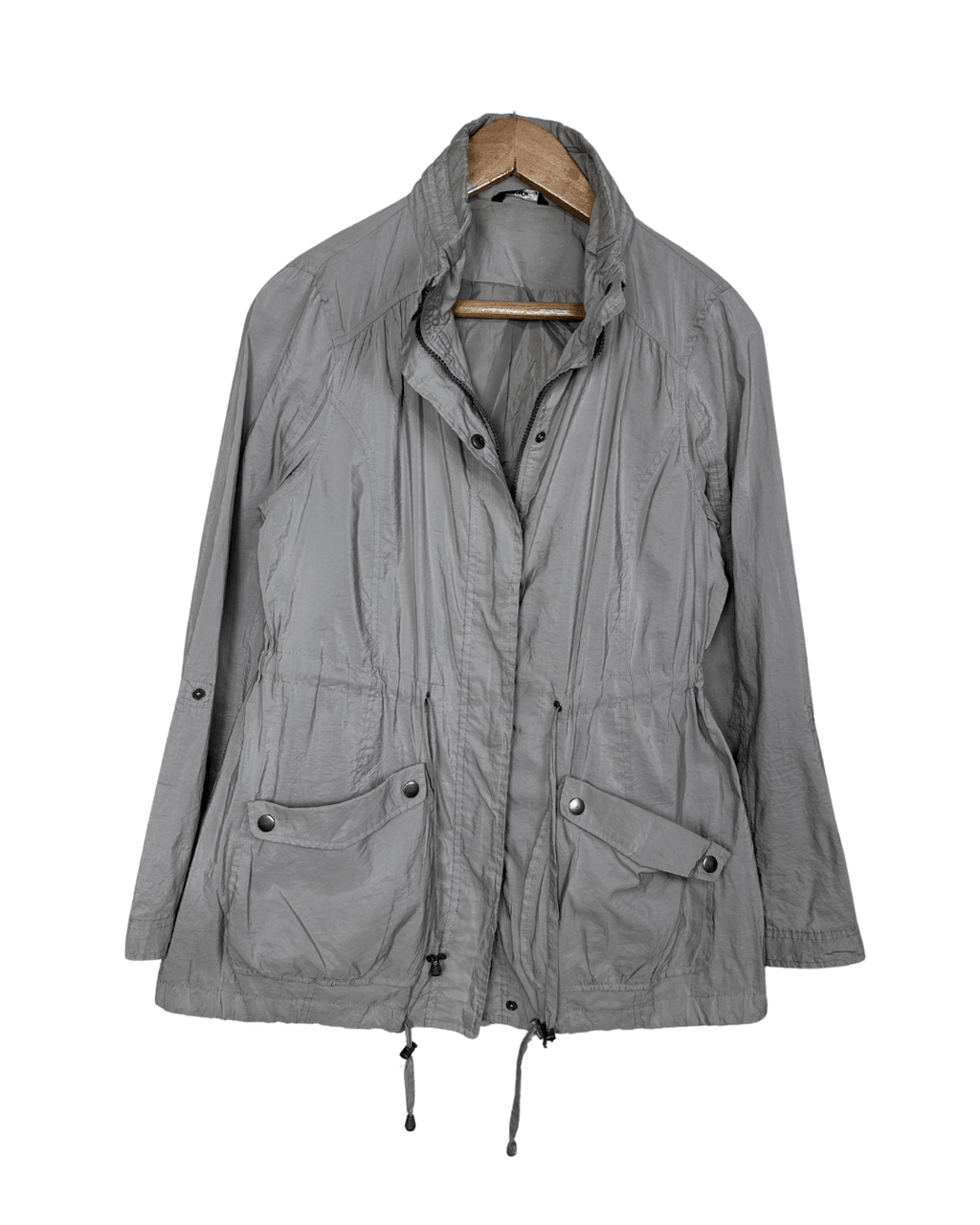 Retro Lightweight Nylon Windbreaker small - Funkify