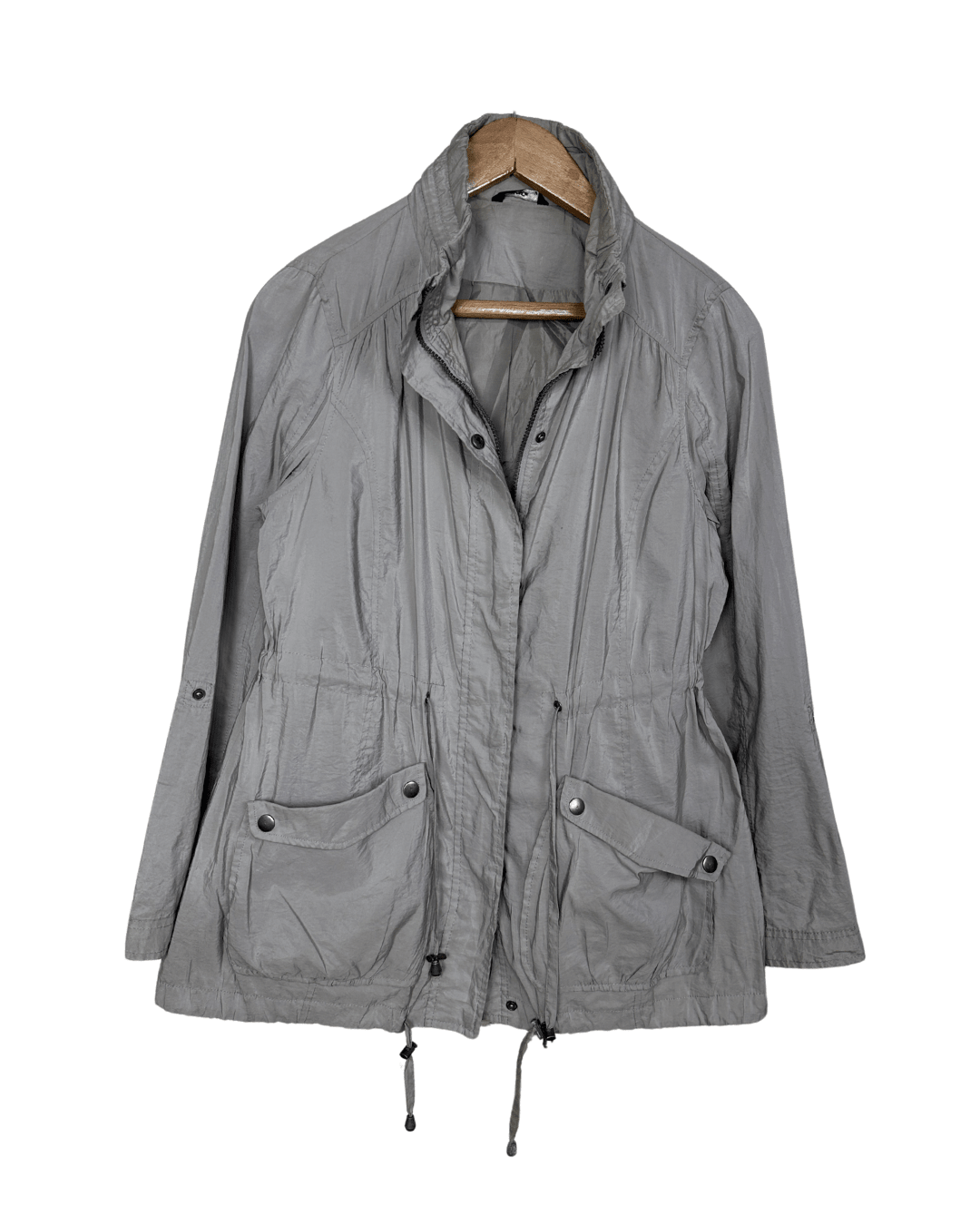 Retro Lightweight Nylon Windbreaker small - Funkify