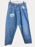 Retro Patched Women's Jeans Medium - Funkify