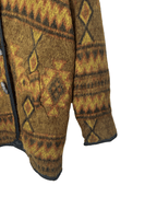 Retro Tribal Print Jacket Medium - Funkify
