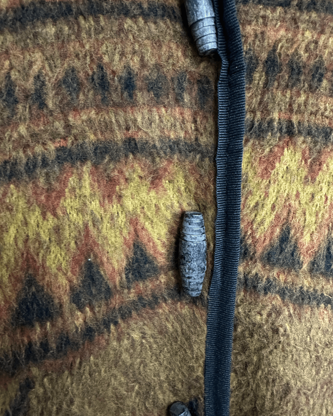 Retro Tribal Print Jacket Medium - Funkify