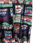 Retro Vintage Advertising Print Shirt - XL - Funkify