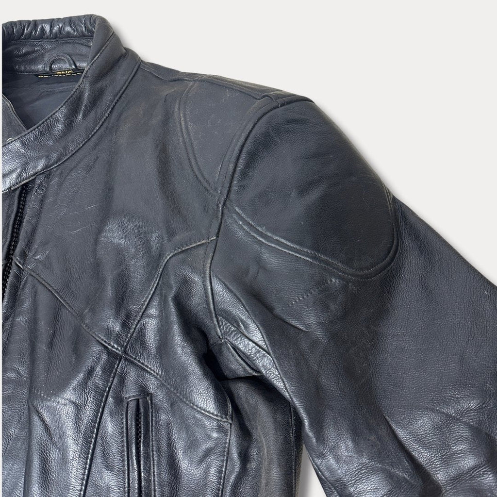 Revenger Motorcycle Genuine Leather Jacket Medium - Funkify