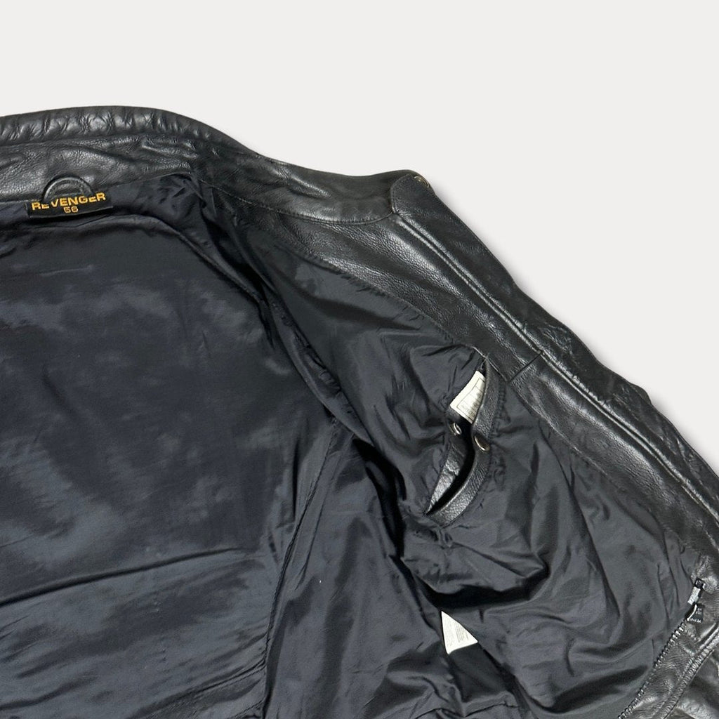 Revenger Motorcycle Genuine Leather Jacket Medium - Funkify