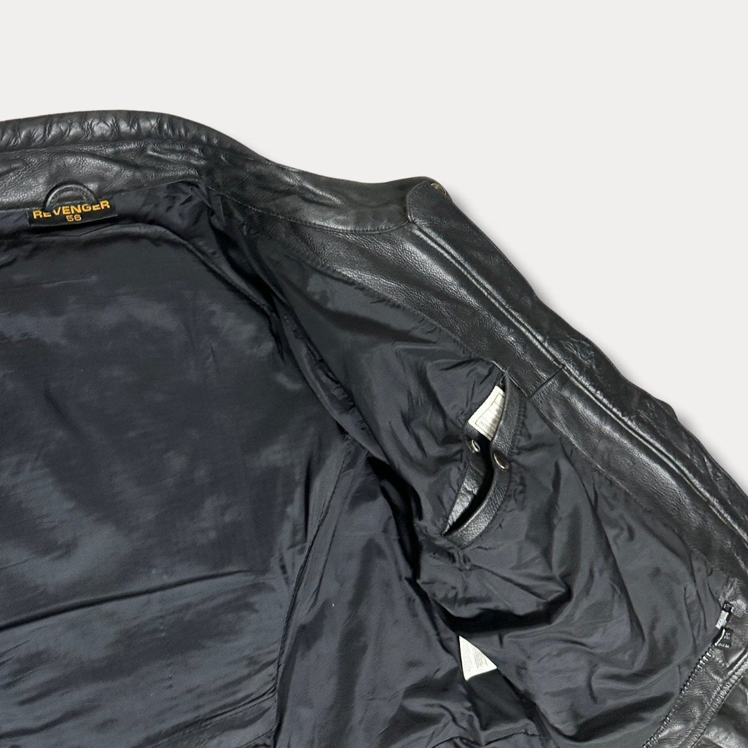 Revenger Motorcycle Genuine Leather Jacket Medium - Funkify