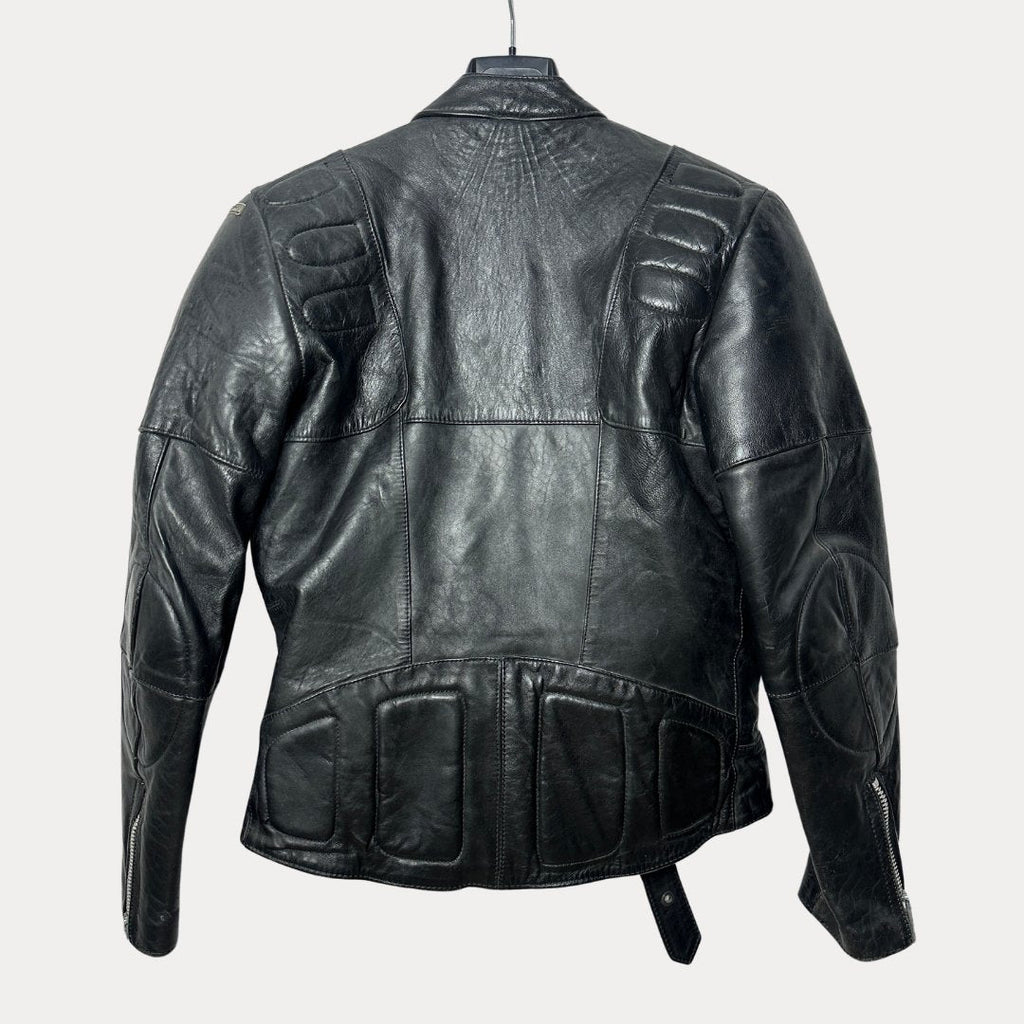 Richa Biker Padded Leather Jacket Medium - Funkify