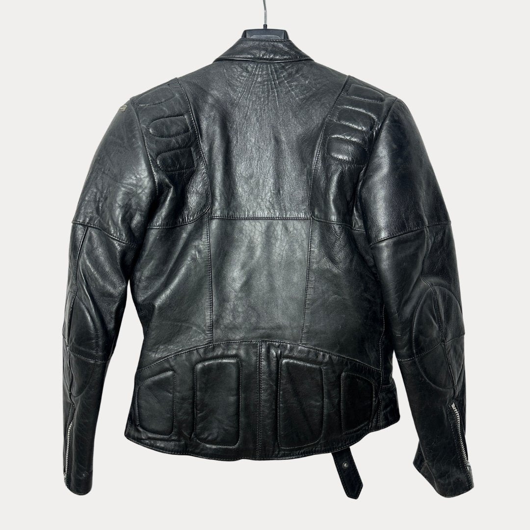 Richa Biker Padded Leather Jacket Medium - Funkify