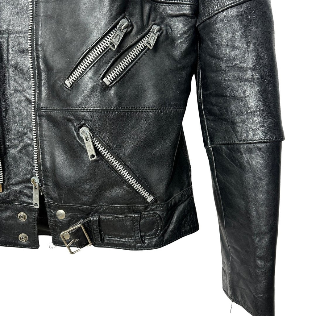 Richa Biker Padded Leather Jacket Medium - Funkify