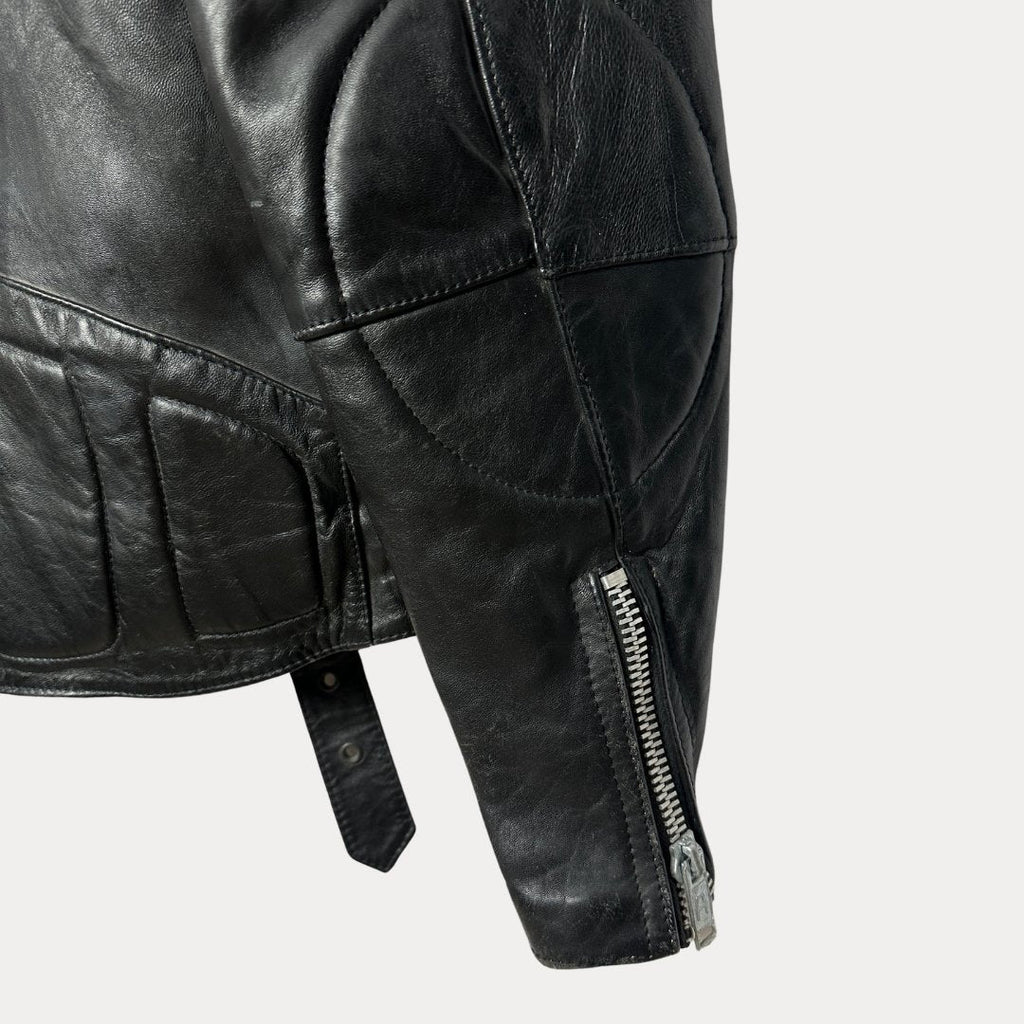 Richa Biker Padded Leather Jacket Medium - Funkify