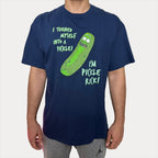 Rick and Morty Pickle Rick Graphic Tee 2XL - Funkify