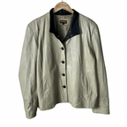 Rico Piel Genuine Leather Jacket Large - Funkify