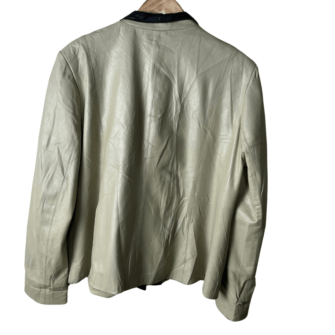Rico Piel Genuine Leather Jacket Large - Funkify