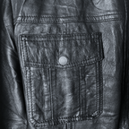 River Island Leather Jacket XL - Funkify