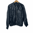 River Island Leather Jacket XL - Funkify