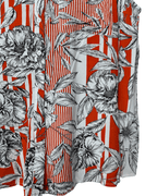 Rivers Stripe and Floral Sleeveless Shirt - Women's 2XL - Funkify
