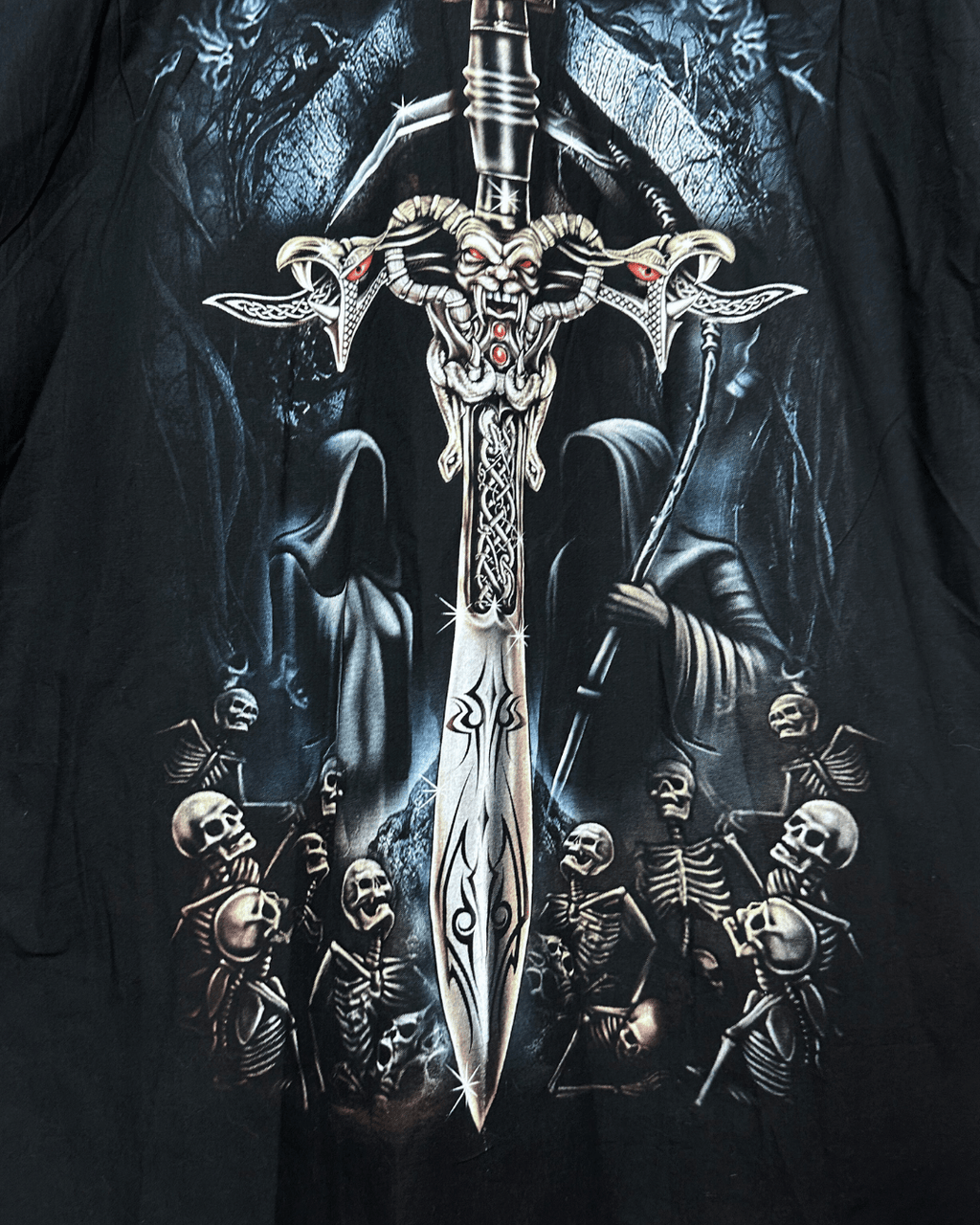 Rock Chang Gothic Sword Shirt 2XL - Funkify
