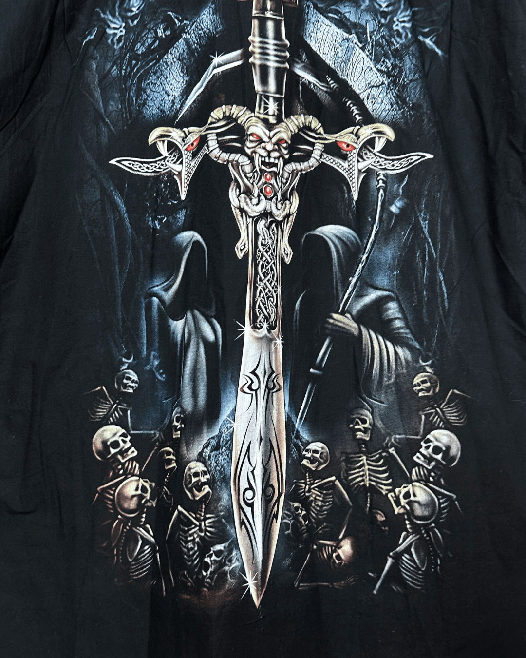 Rock Chang Gothic Sword Shirt 2XL - Funkify