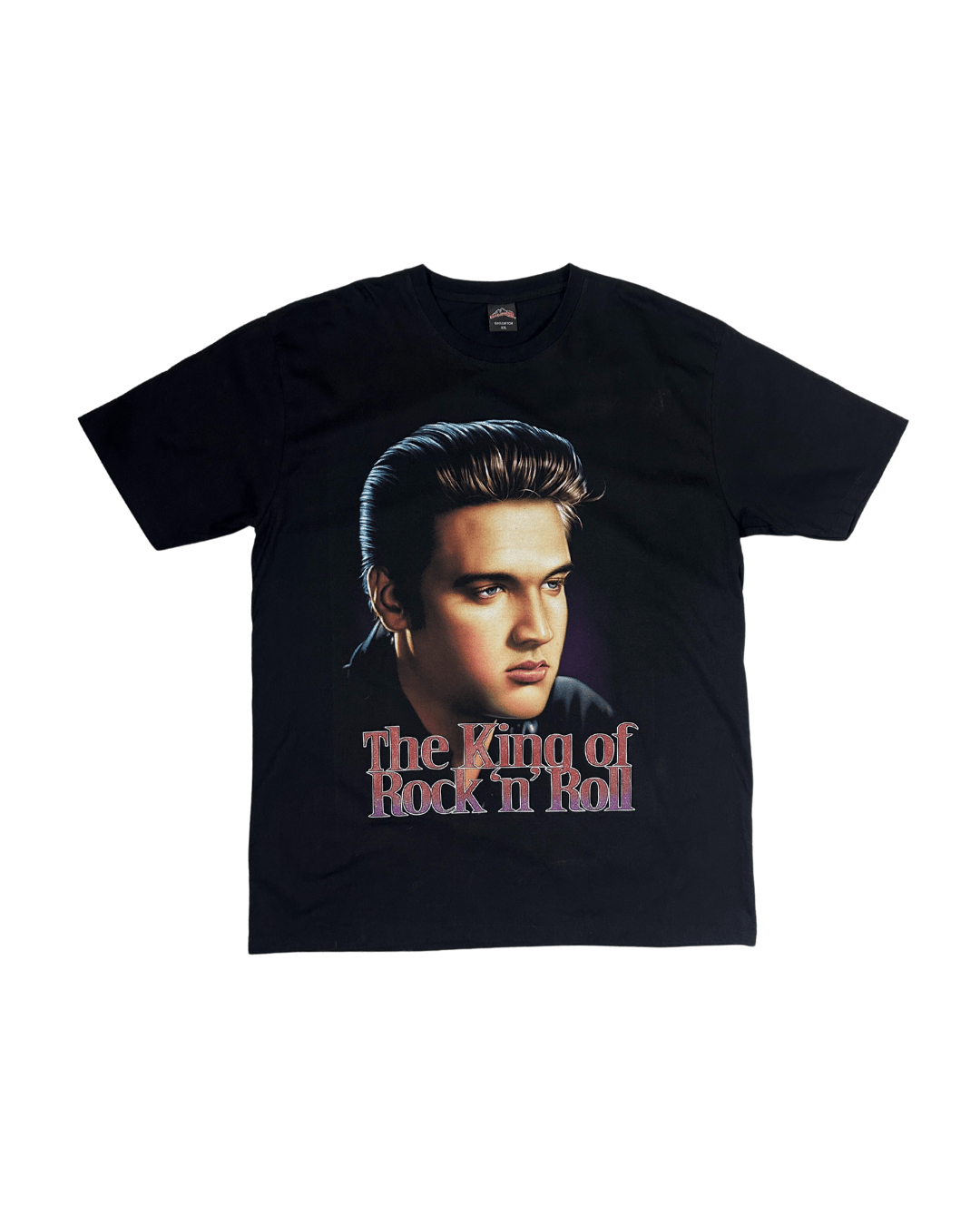 Rockatees Elvis Presley The King of Rock 'n' Roll Graphic Tee 2XL - Funkify