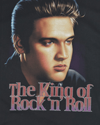 Rockatees Elvis Presley The King of Rock 'n' Roll Graphic Tee 2XL - Funkify