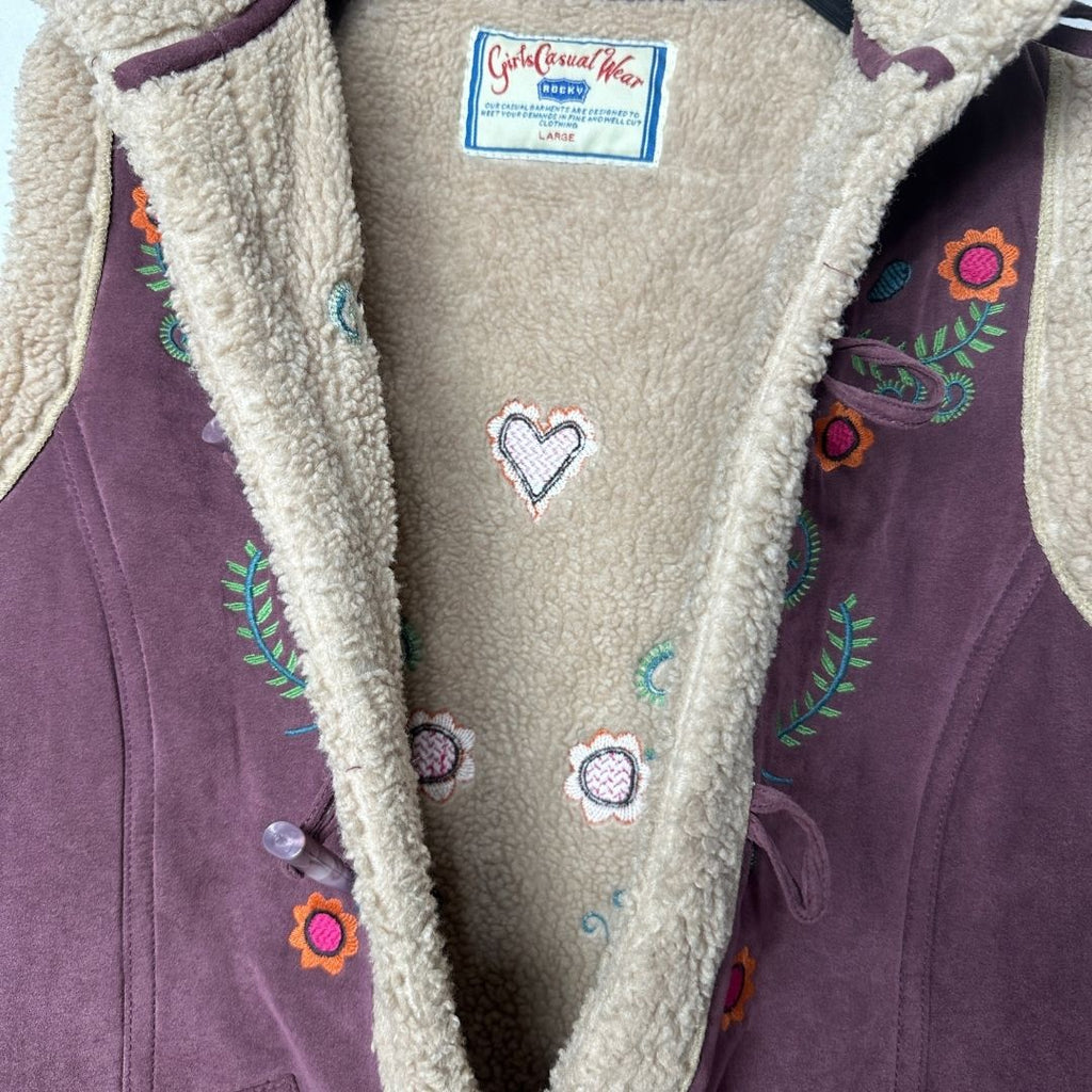 Rocky fur-lined vest - Funkify