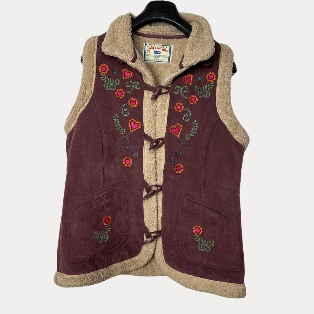 Rocky fur-lined vest - Funkify