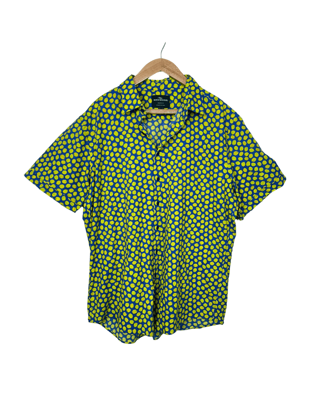 Rodd & Gunn Lemon Pattern Shirt 2XL - Funkify