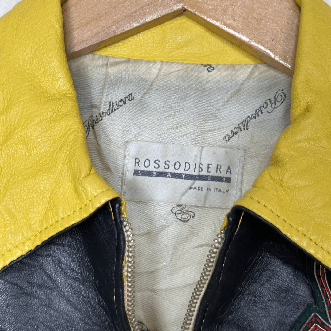 Rossodisera Genuine Leather Women's Jacket Small - Funkify