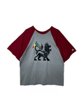 RUSSELL ATHLETICs Raglan T-shirt 2XL - Funkify