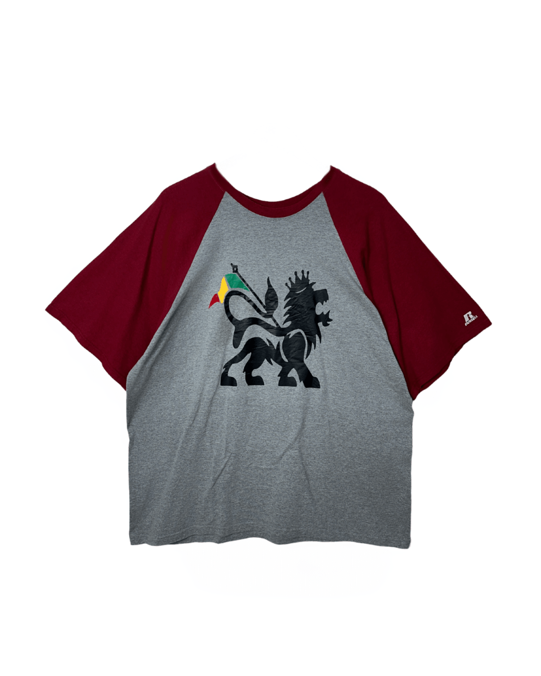 RUSSELL ATHLETICs Raglan T-shirt 2XL - Funkify