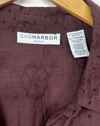 Sagharbor Embroidered Women's Shirt 3XL - Funkify