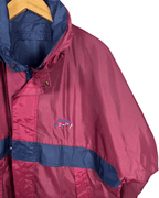 Sail Away 2in1 Reversible Nylon Jacket with Foldable Hood - Funkify