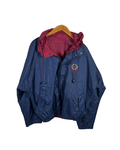 Sail Away 2in1 Reversible Nylon Jacket with Foldable Hood - Funkify