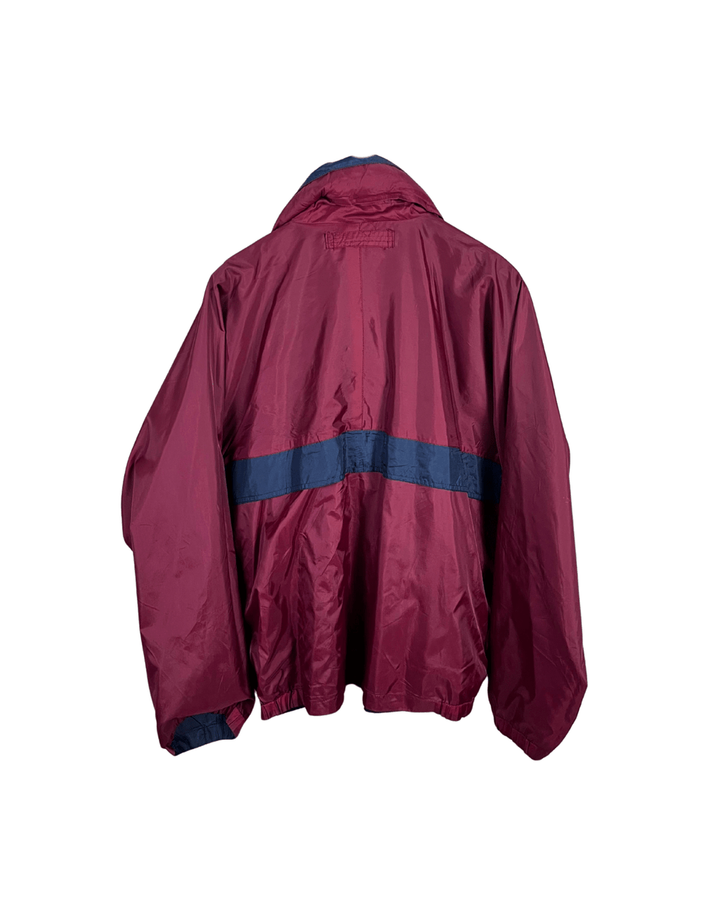Sail Away 2in1 Reversible Nylon Jacket with Foldable Hood - Funkify