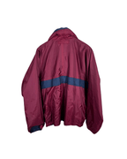 Sail Away 2in1 Reversible Nylon Jacket with Foldable Hood - Funkify