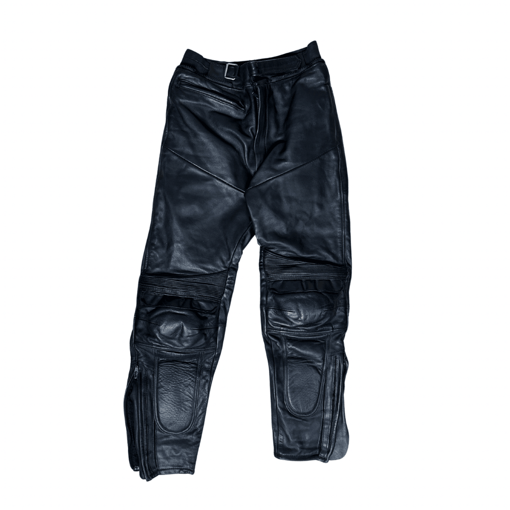 Sanmaru Motorcycle Biker Leather Pants - Funkify