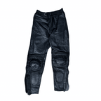 Sanmaru Motorcycle Biker Leather Pants - Funkify