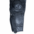 Sanmaru Motorcycle Biker Leather Pants - Funkify
