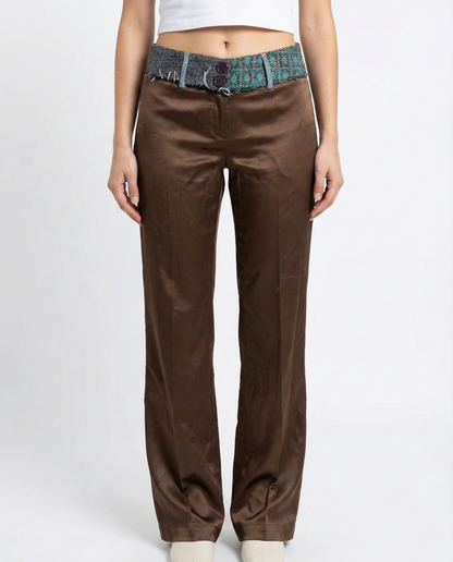 Vintage Esisto Wool Trim Women's Pants