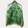 Scotch & Soda Embroidered Women's Satin Bomber Jacket - Funkify