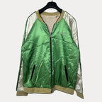 Scotch & Soda Embroidered Women's Satin Bomber Jacket - Funkify