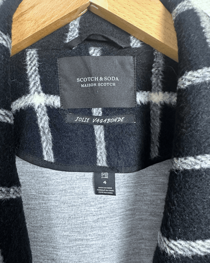 Scotch & Soda Jolie Vagabond Wool - Blend Women's Coat - Funkify