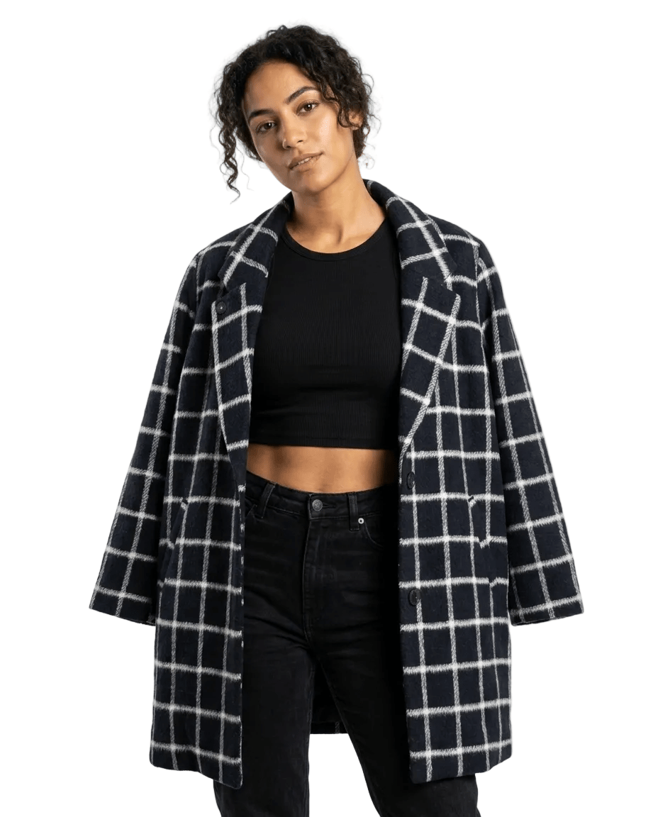 Scotch & Soda Jolie Vagabond Wool-Blend Women's Coat - Funkify