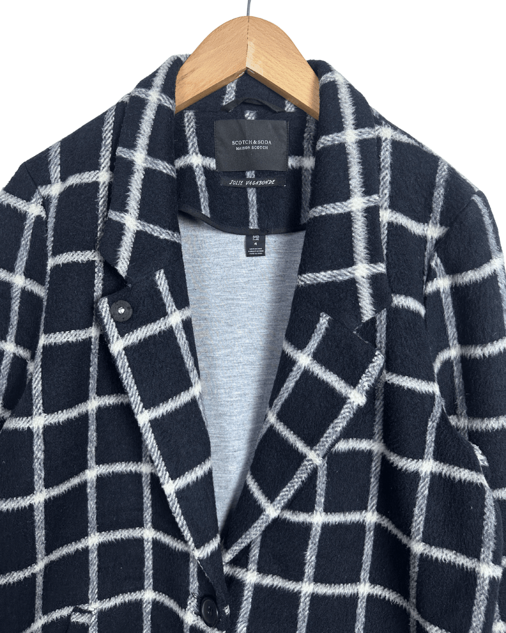 Scotch & Soda Jolie Vagabond Wool - Blend Women's Coat - Funkify