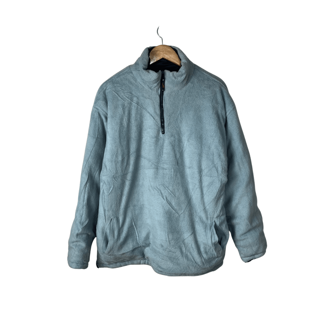 Scott Fox 2in1 Double Faced Quarter - zip Jacket 2XL - Funkify