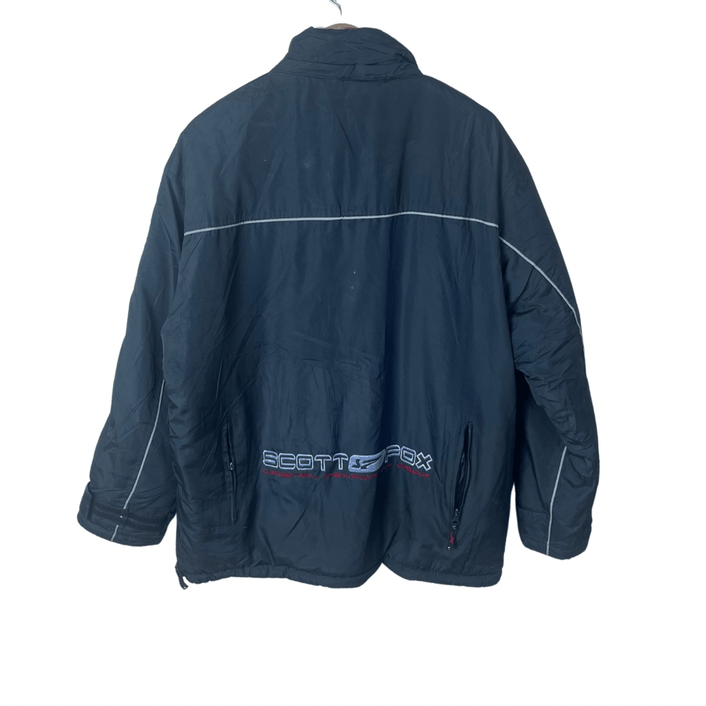Scott Fox 2in1 Double Faced Quarter - zip Jacket 2XL - Funkify