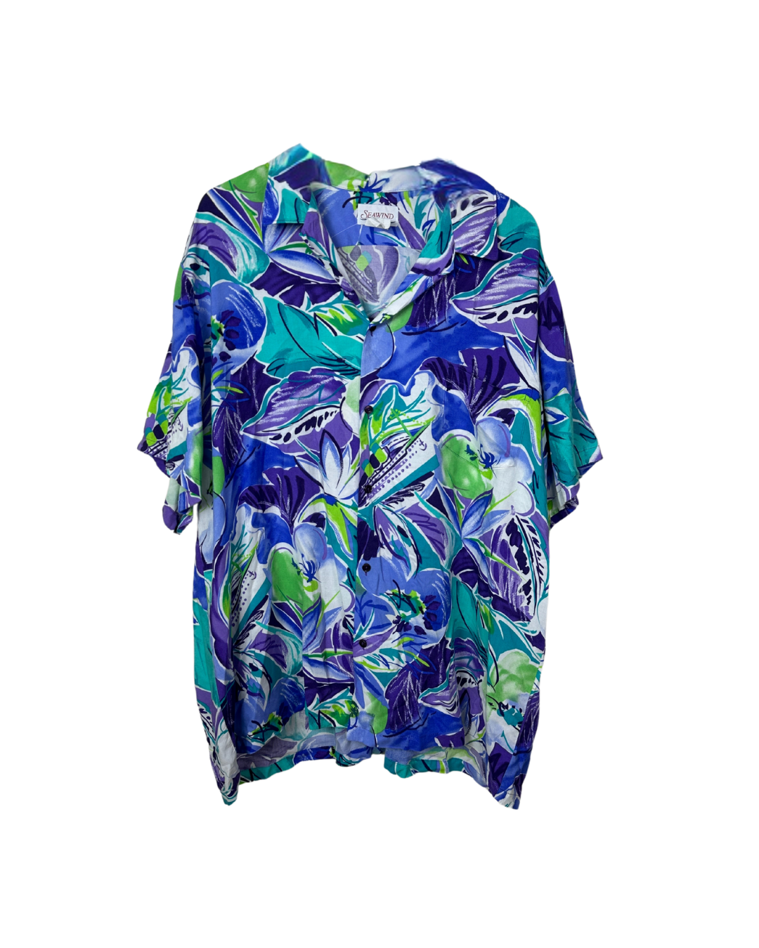 Seawind Floral Shirt 3XL - Funkify